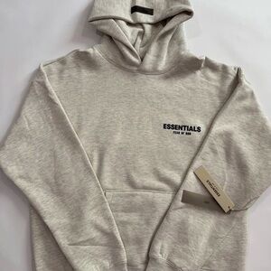 Essentials Light Gray Hoodie 100% authentic brand new